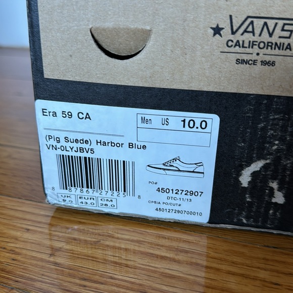 Vans ERA 59 CA Habor Blue Pig Suede - Picture 6 of 6